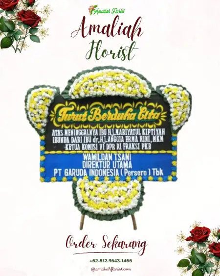 Papan Bunga Duka Kebun Bunga